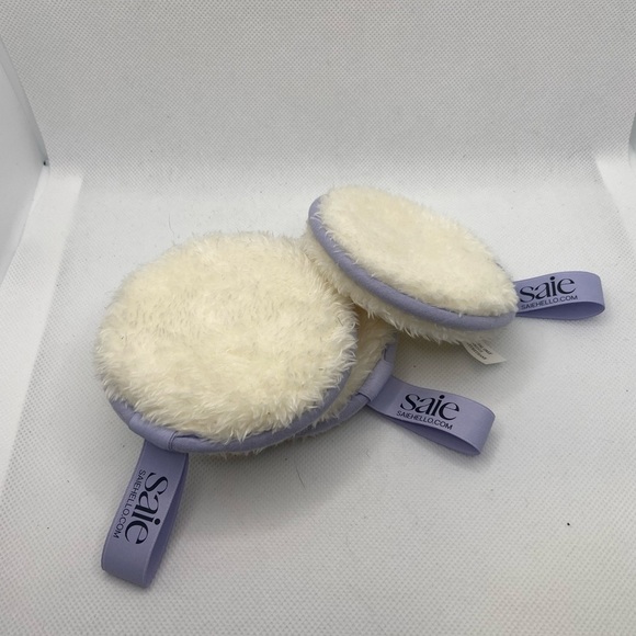 Saie Other - 🍀3/$15 Unused Saie Set of 3 Cream and Lavender Makeup Application/Remover Pads